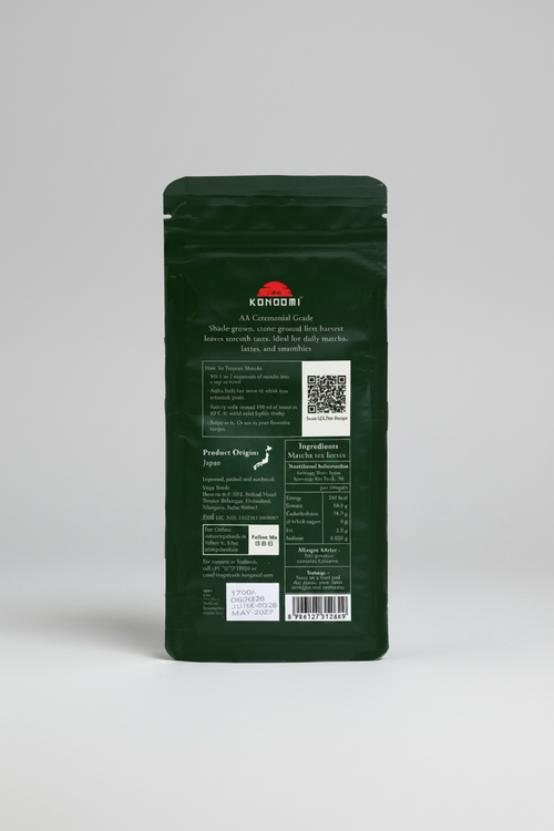 Konoomi AA Ceremonial Matcha 100gm
